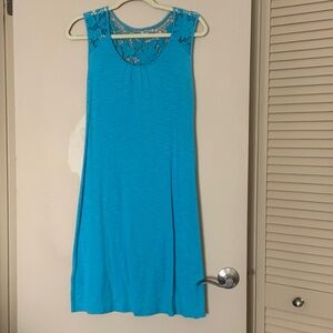 Tommy Bahama Blue Sleeveless Dress